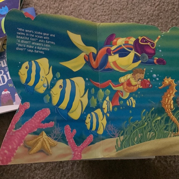 Barney what will I be when I grow up lyrick publishing book - Picture 3 of 4